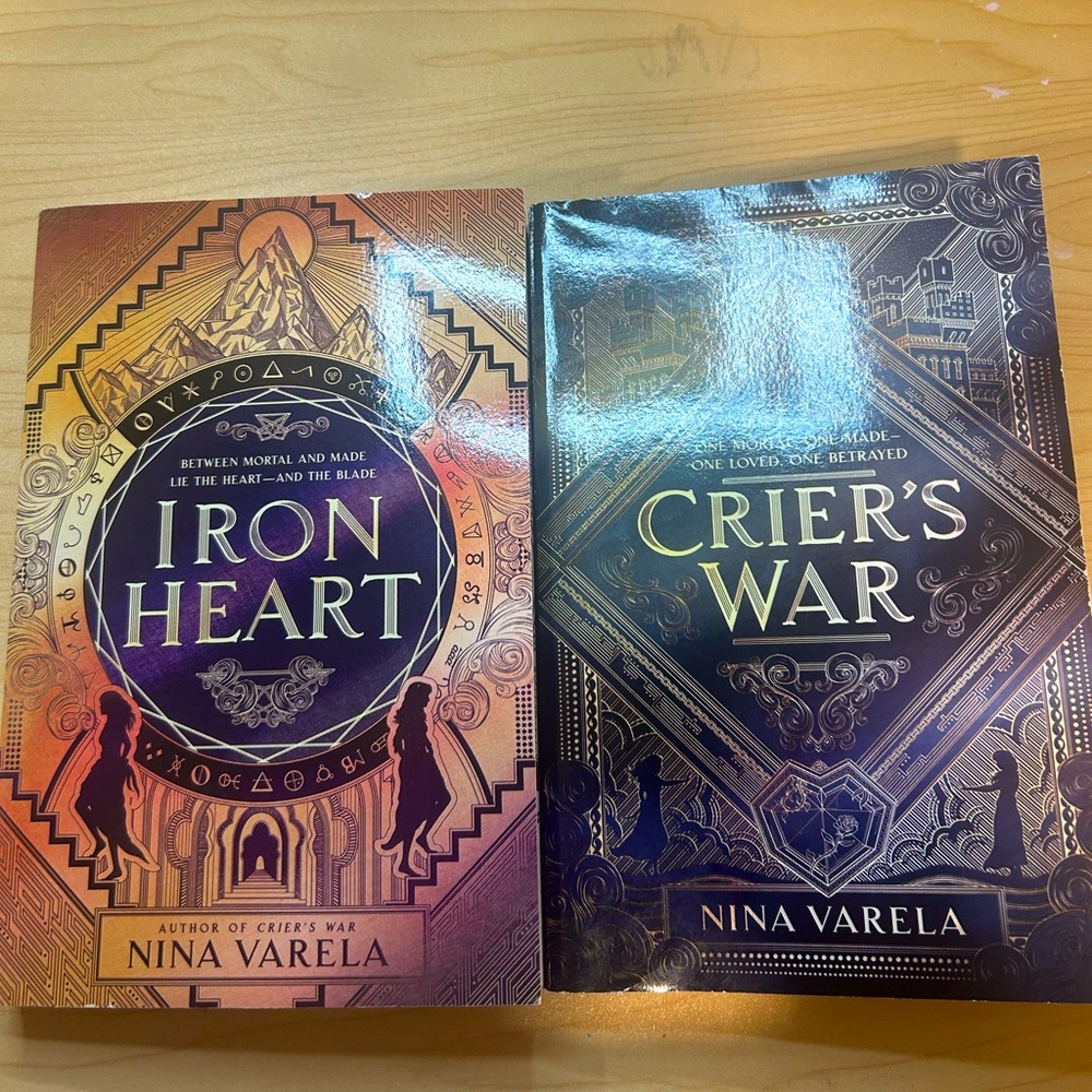 Criers War and Iron Heart Book Duo Series By Nina Varela